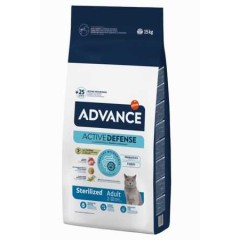 Advance Sterilised Hindili Kısırlaştırılmış Kedi Maması 15kg
