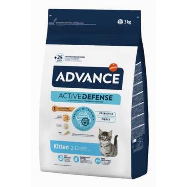 Advance Tavuklu ve Pirinçli Yavru Kedi Maması 3kg