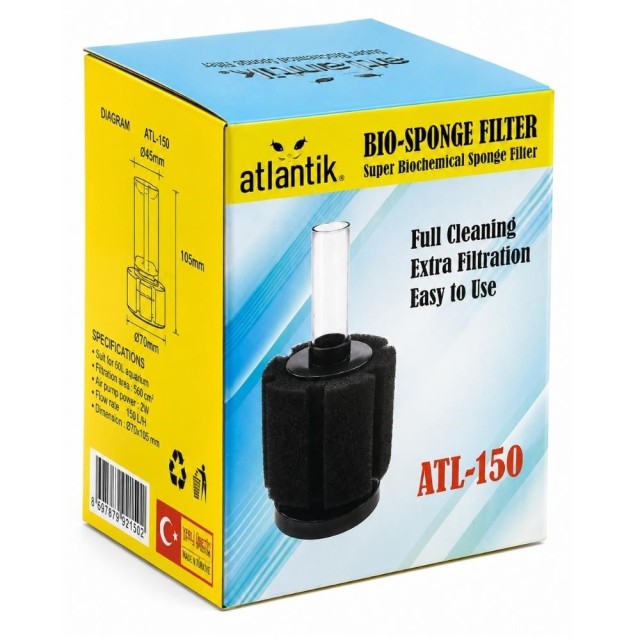 Atlantik ATL-150 Pipo Akvaryum Filtresi