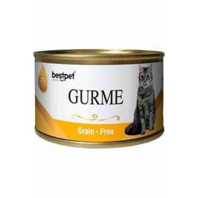 Best Pet Gurme Tahılsız Jöleli Tavuklu Yetişkin Kedi Konservesi 85gr