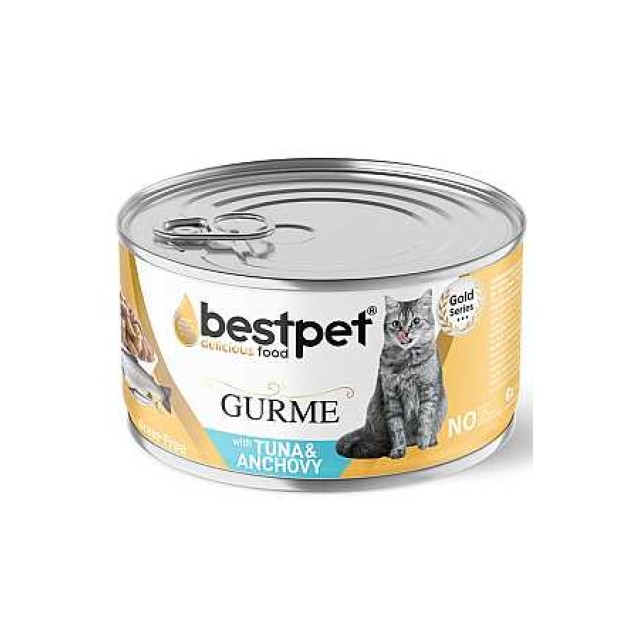 Bestpet Jöle İçerisinde Tuna Balıklı Yetişkin Kedi Konservesi 85gr