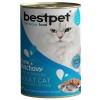 BestPet Ton Balıklı ve Hamsili Gravy Yetişkin Kedi Konservesi 400gr