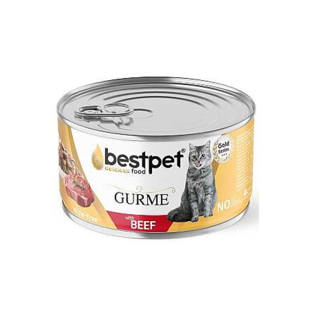 Bestpet Jöle İçerisinde Biftekli Yetişkin Kedi Konservesi 85gr