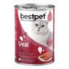 Bestpet Taze Geyik Parça Etli Ve Soslu Yetişkin Kedi Konservesi 400gr