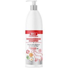 Bio PetActive Dermahexidine Sampoo Kedi ve Köpekler İçin Antiseptik Şampuan 250 ML