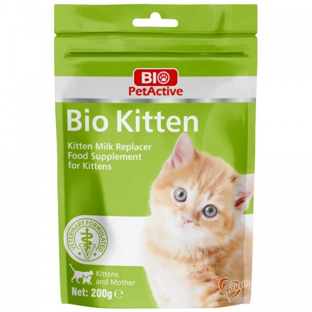 Bio PetActive Kitten Milk Yavru Kedi Süt Tozu 200 Gr