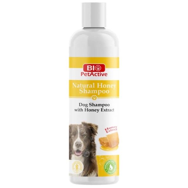 Bio PetActive Natural Honey Bal ve Buğday Özlü Köpekler İçi̇n Şampuan 250 ML