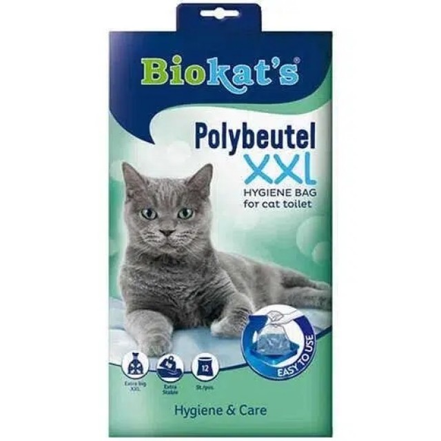 Biokats Kedi Kumu Torbası XXL 12'li