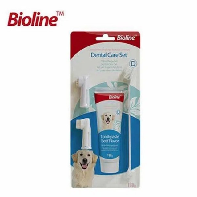 Bioline Diş Macunu Ağız Bakım Seti 100g Biftek Aroma 2043