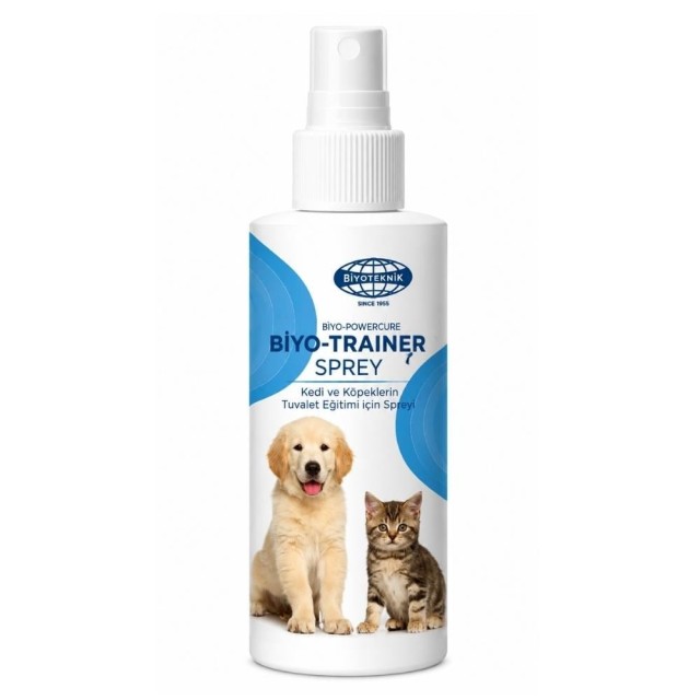 Biyoteknik Biyo Trainer Kedi ve Köpek Tuvalet Eğitim Spreyi 100 ml