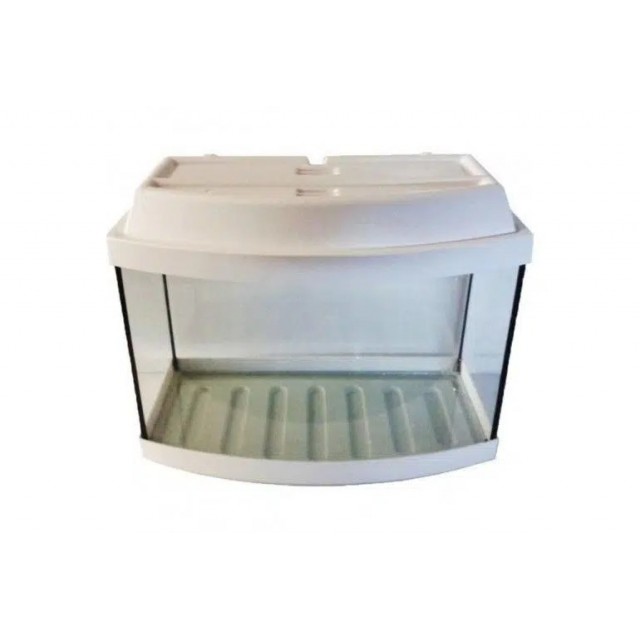 Bombeli Akvaryum 50cm Beyaz 50*28*43h