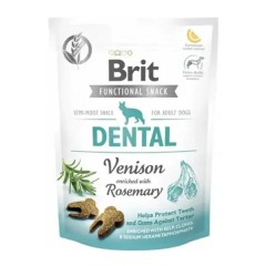 Brit Dental Biberiye ve Geyik Etli Köpek Ödül Maması 150gr
