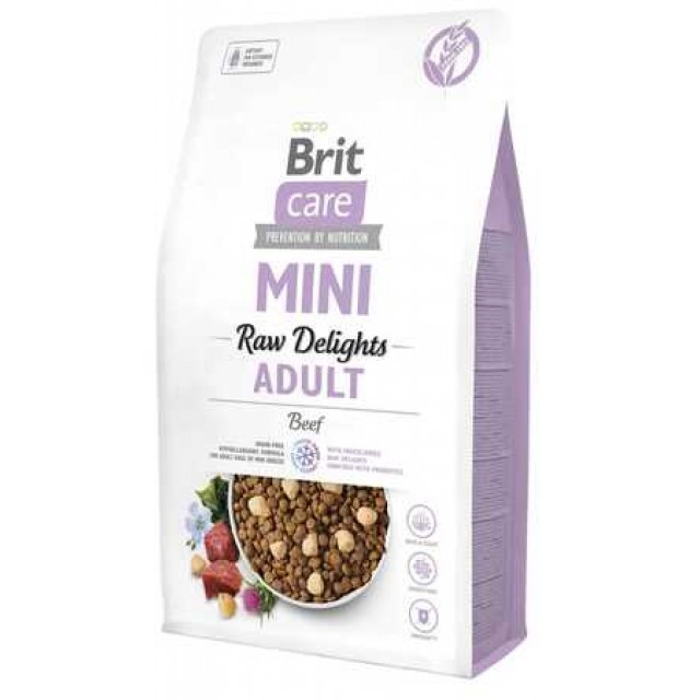 Brit Care Hipoalerjenik Tahılsız Sığır Etli Mini Irk Yetişkin Köpek Maması 2kg