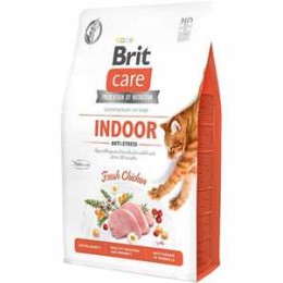 Brit Care Indoor Stres Azaltıcı Ev Kedileri için Tahılsız Yetişkin Kedi Maması 2kg