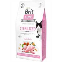 Brit Care Sindirim Sistemi Destekleyici Tavşan Etli Tahılsız Kısırlaştırılmış Kedi Maması 7kg