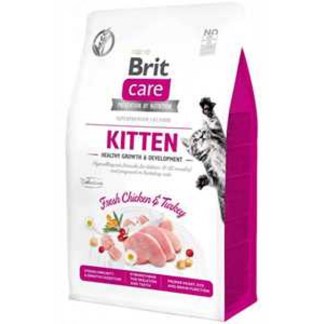 Brit Care Kitten Bağışıklık Güçlendirici Tavuklu Yavru Kedi Maması 7kg