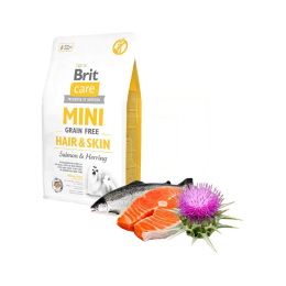 Brit Care Mini Hair Skin Somonlu Köpek Maması 2 kg