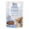 Brit Care Sos İçinde Geyik Etli Küçük Irk Yetişkin Köpekler İçin Fileto Parçaları 85gr
