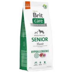 Brit Care Mono Protein Hipoalerjenik Kuzulu ve Pirinçli Yaşlı Köpek Maması 12kg