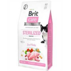 Brit Care Sindirim Sistemi Destekleyici Tavşan Etli Tahılsız Kısırlaştırılmış Kedi Maması 2kg