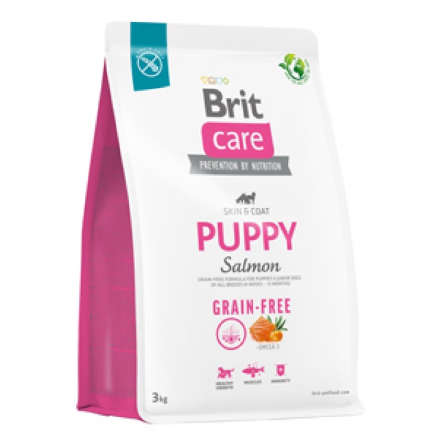 Brit Care Skin&Coat Tahılsız Somonlu Yavru Köpek Maması 3kg