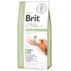 Brit Veterinary Diet Diyabet Hastalığı Olan Köpekler için Tahılsız Köpek Maması 12kg