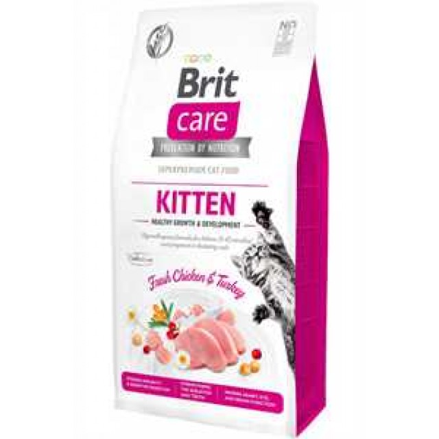 Brit Kitten Bağışıklık Güçlendiren Tavuklu Yavru Kedi Maması 2kg