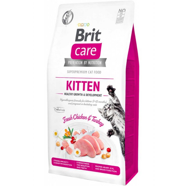 Brit Kitten Bağışıklık Güçlendiren Tavuklu Yavru Kedi Maması 2kg
