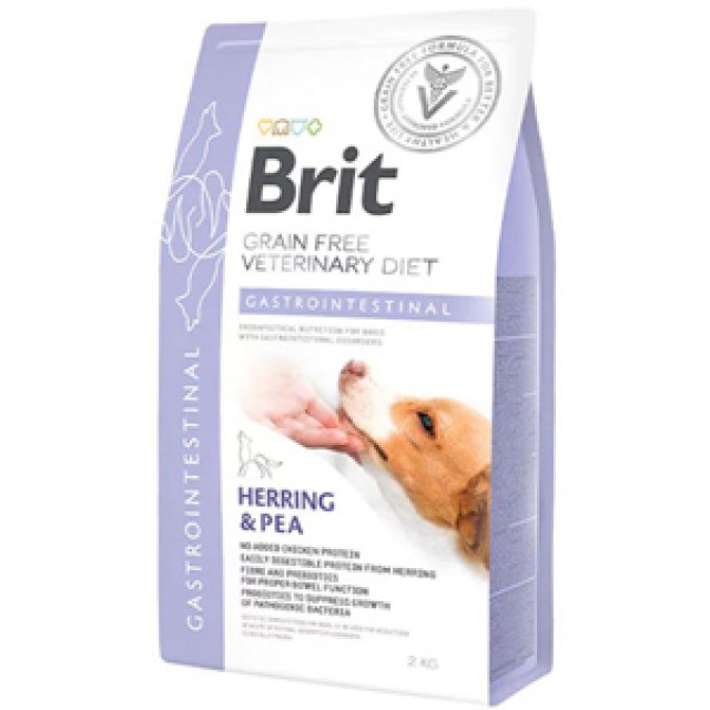 Brit Veterinary Diet Gastrointestinal Sindirim Sistemi Destekleyici Tahılsız Köpek Maması 2kg