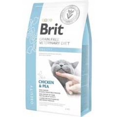Brit Veterinary Diet Obesity Kilo Kontrolü için Tahılsız Kedi Maması 2kg