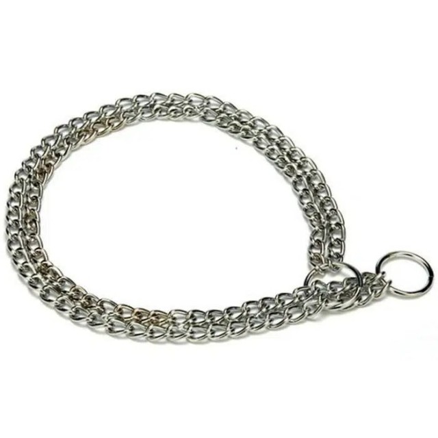 CADOPET KP ZİNCİR BOĞMA TASMA İKİLİ 60 CM SL201B 3.0