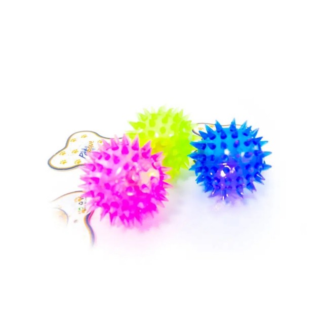 Cadopet Sesli Işıklı Tırtıklı Top 8 Cm