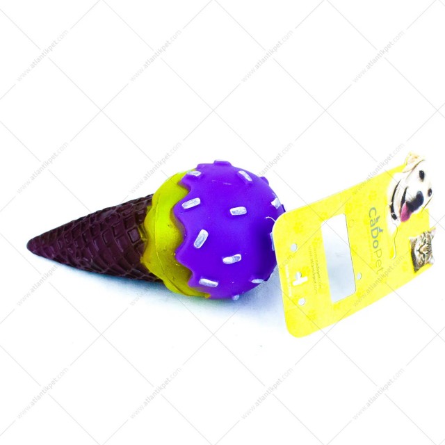 Cadopet Sesli Plastik Dondurma Köpek Oyuncağı 14 Cm