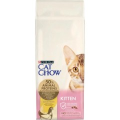 Cat Chow Kitten Tavuklu Yavru Kedi Maması 15 Kg