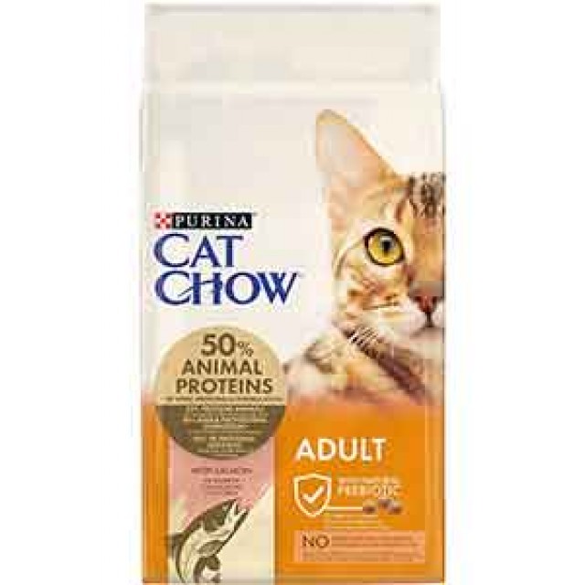 Cat Chow Somon Balıklı Yetişkin Kedi Maması 15kg