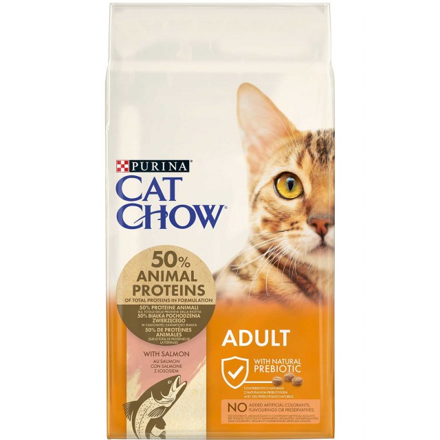 Cat Chow Somon Balıklı Yetişkin Kedi Maması 15kg
