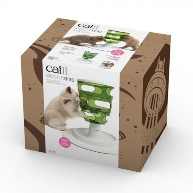 Catit Senses Kedi Oyuncağı Oyunlu Mama Standı V2