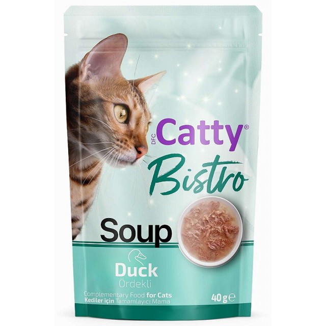 Catty Bistro Ördekli Kedi Çorbası 40gr