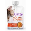 Catty Bistro Dana Etli Yetişkin Kediler İçin Sıvı Kedi Ödül Maması 100gr