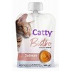 Catty Bistro Somon Balıklı Yetişkin Kediler İçin Sıvı Kedi Ödül Maması 100gr