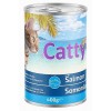 Catty Sos İçerisinde Somon Balıklı Yetişkin Kedi Konservesi 400gr