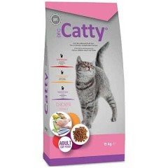 Catty Tavuklu Yetişkin Kedi Maması 15kg