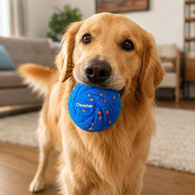 Cheerble İnteraktif Top Köpek Oyuncağı 7 cm
