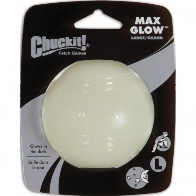Chuckit! Max Glow Gece Parlayan Köpek Oyun Topu Büyük Boy