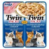 Ciao Twin Packs Deniz Taraklı Ton Balıklı ve Tavuklu Kedi Çorbası 2x40 gr