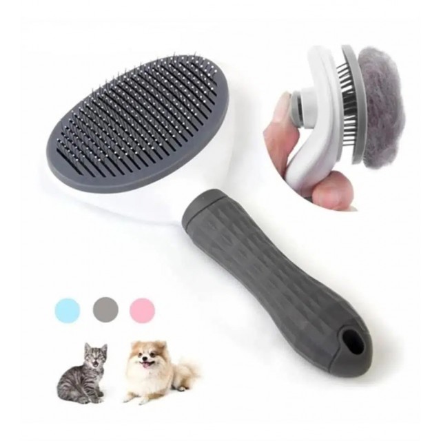 Clean Tüy Atmalı Lüx Oval Fırça Tarak 10*19cm