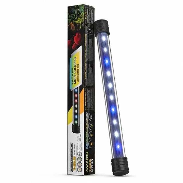 Coco Su Altı Lamba 30 Cm Beyaz Mavi Led Ampuller
