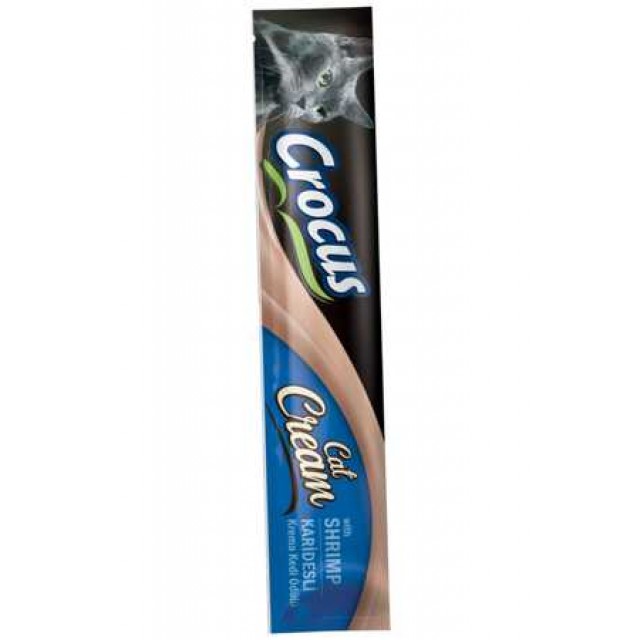 Crocus Karidesli Kedi Kreması 15gr