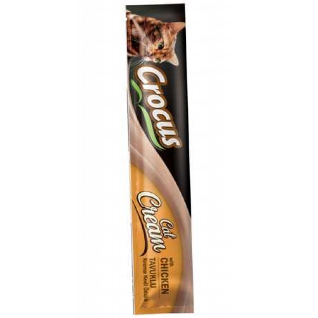 Crocus Tavuklu Kedi Kreması 15gr