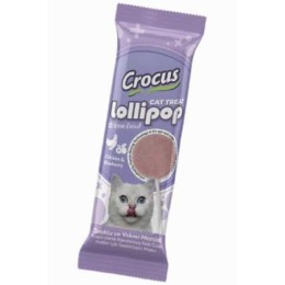 Crocus Tavuklu ve Yaban Mersinli Kedi Lolipopu